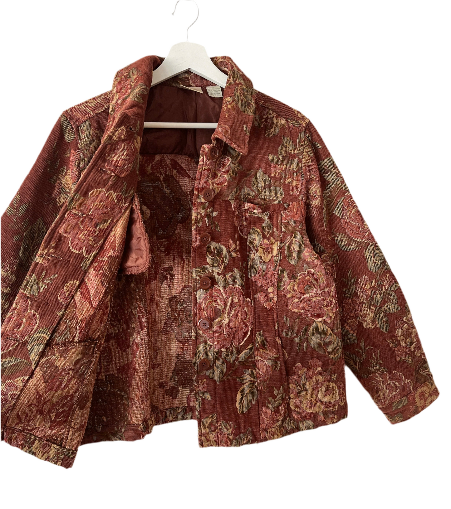 vintage autumn color Gobelins jacket