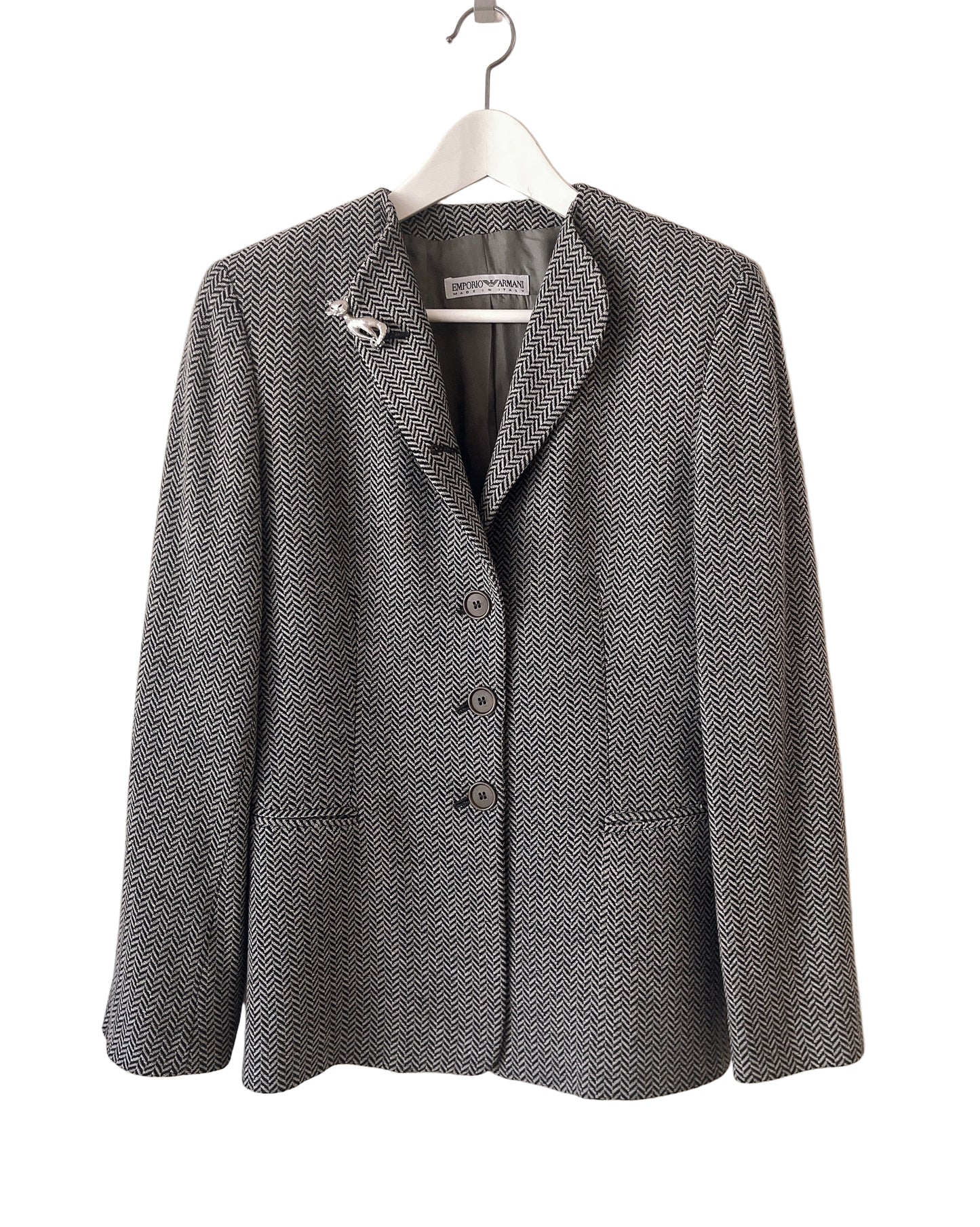 MONET vintage cat brooch