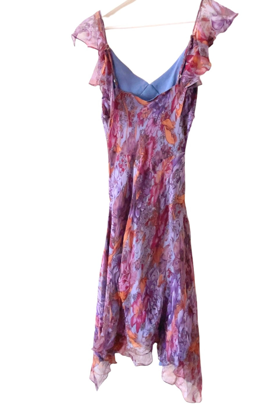 BETSEY JOHNSON vintage silk camisole long dress