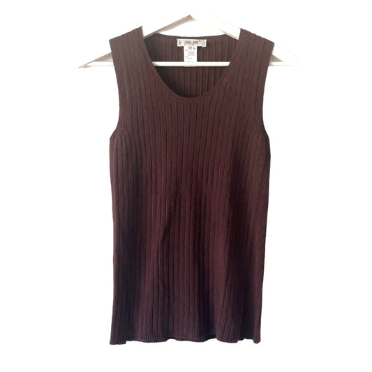 CELINE vintage knit tank top