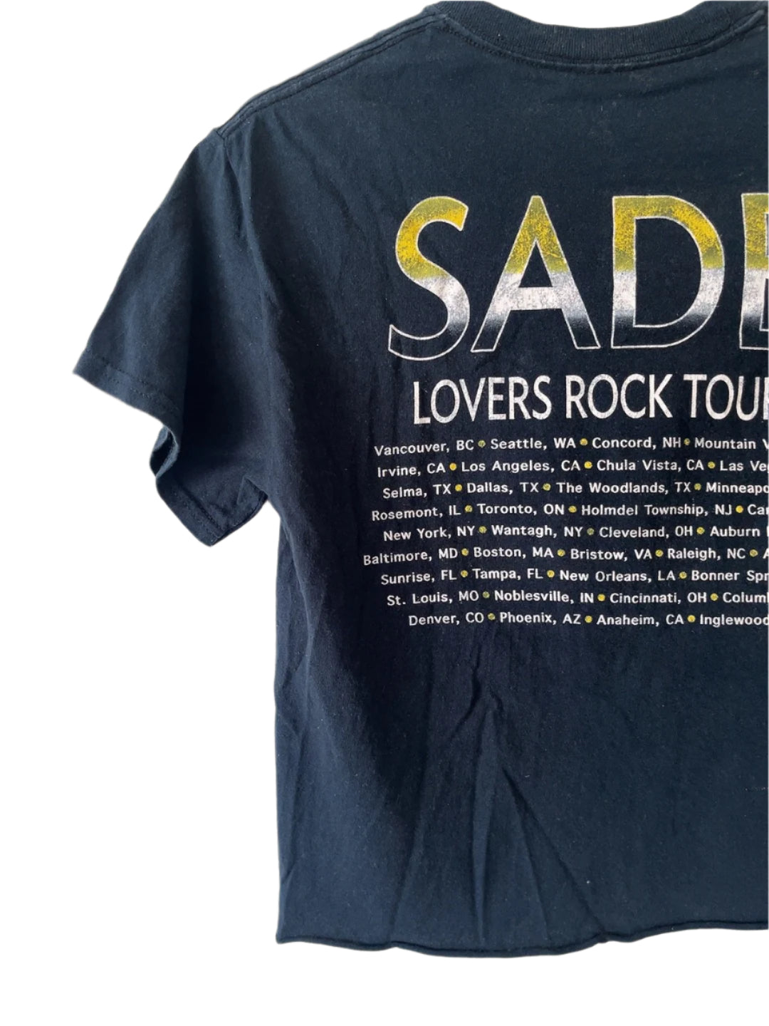 SADE vintage cut off T-shirt