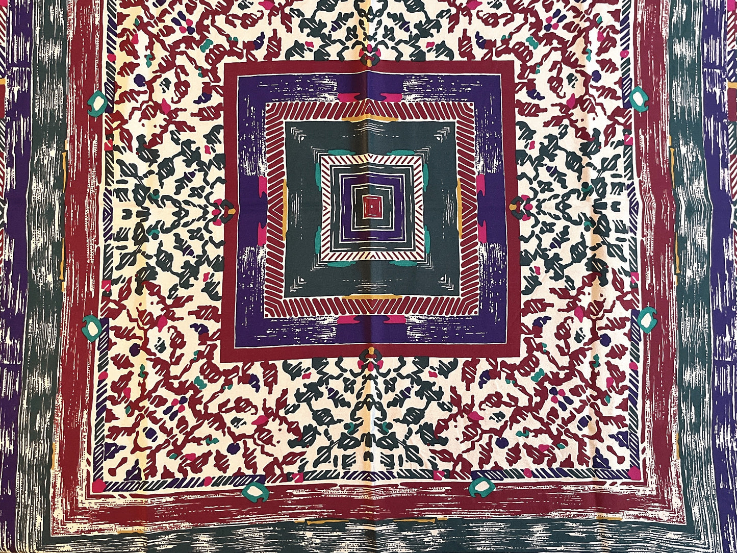JAEGER vintage silk scarf