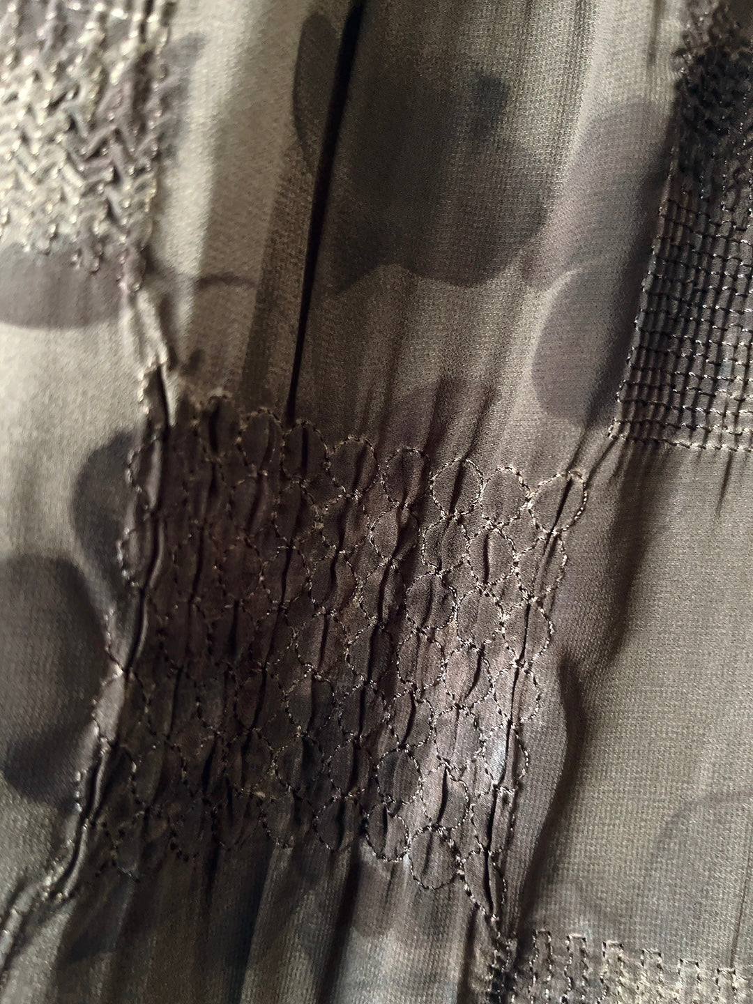 vintage blown long skirt
