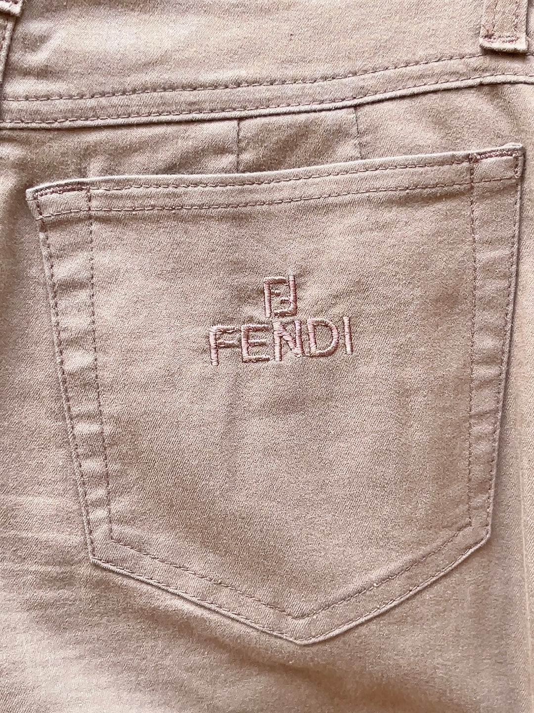 FENDI 90s Vintage cotton pants