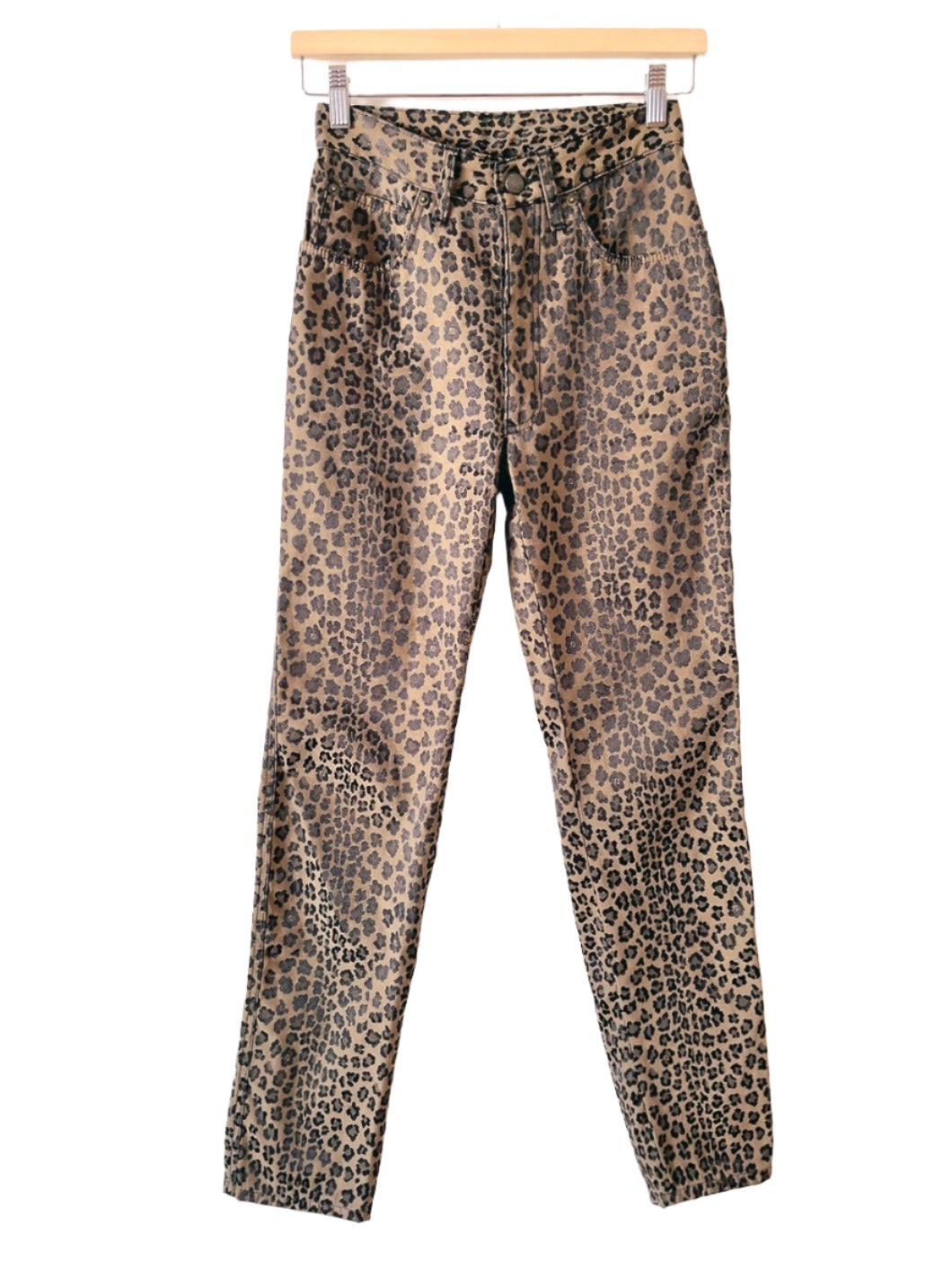 FENDI 90s vintage leopard jeans