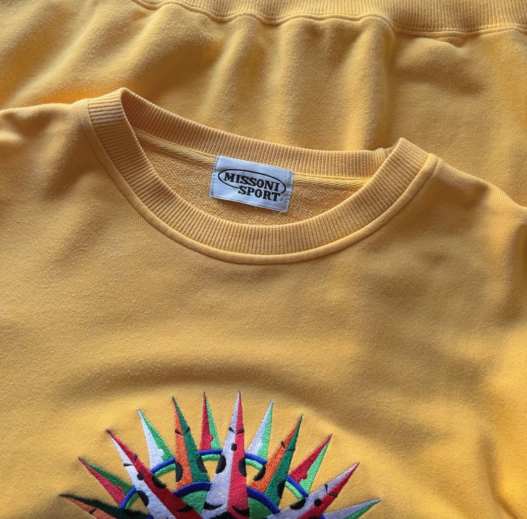 MISSONI sport vintage sweatshirt