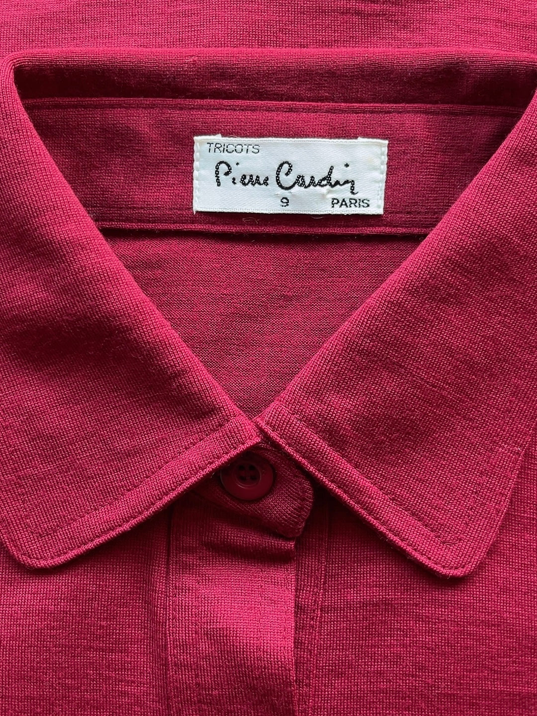 Pierre Cardin dead stock wool blouse
