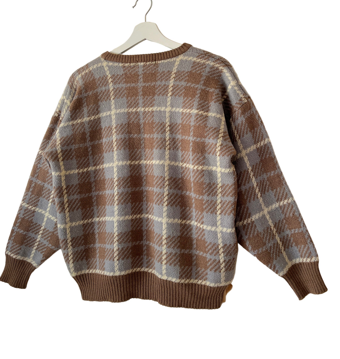 Aquascutum vintage check sweater