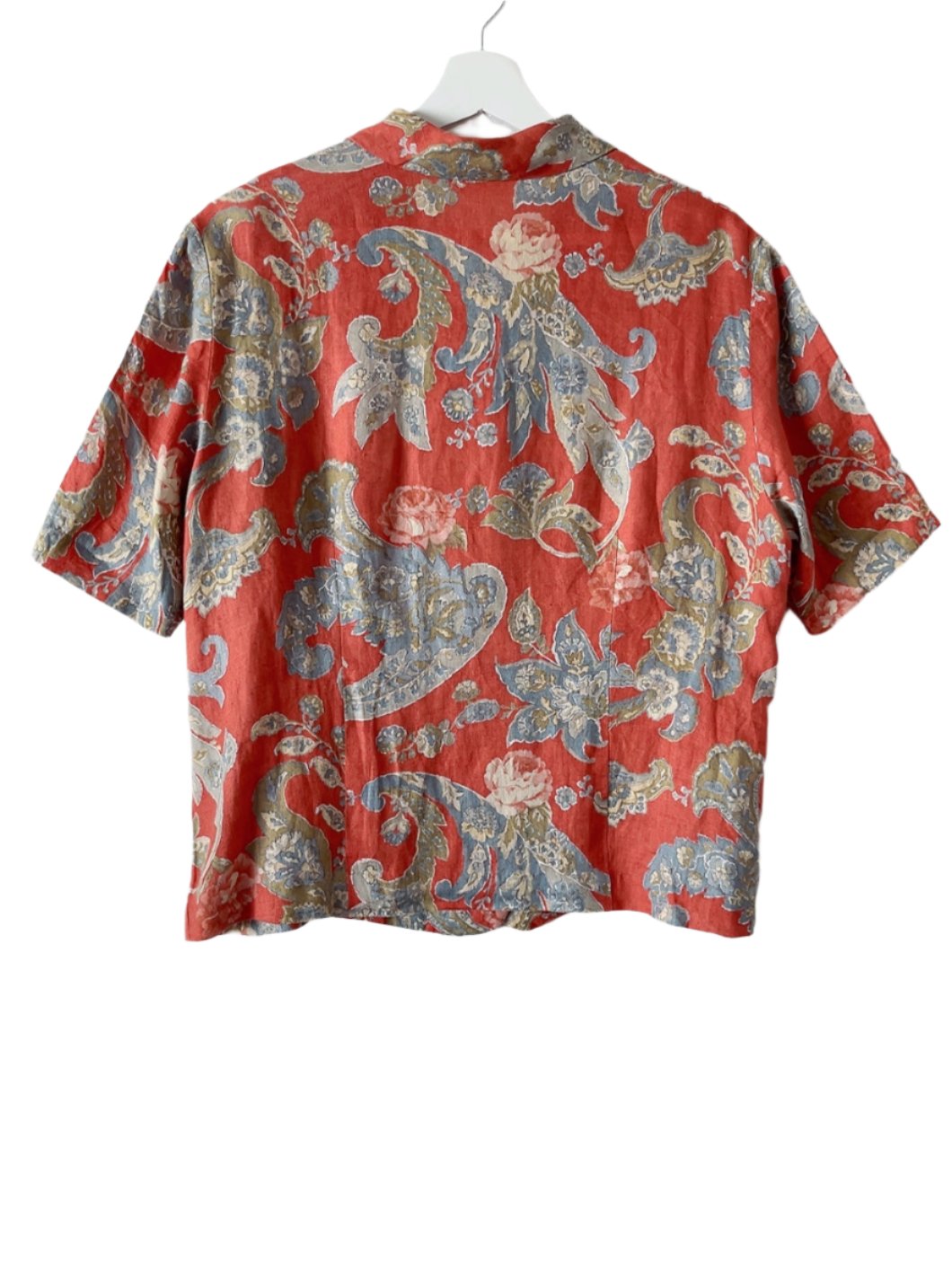 Burberrys 80s vintage linen shirt