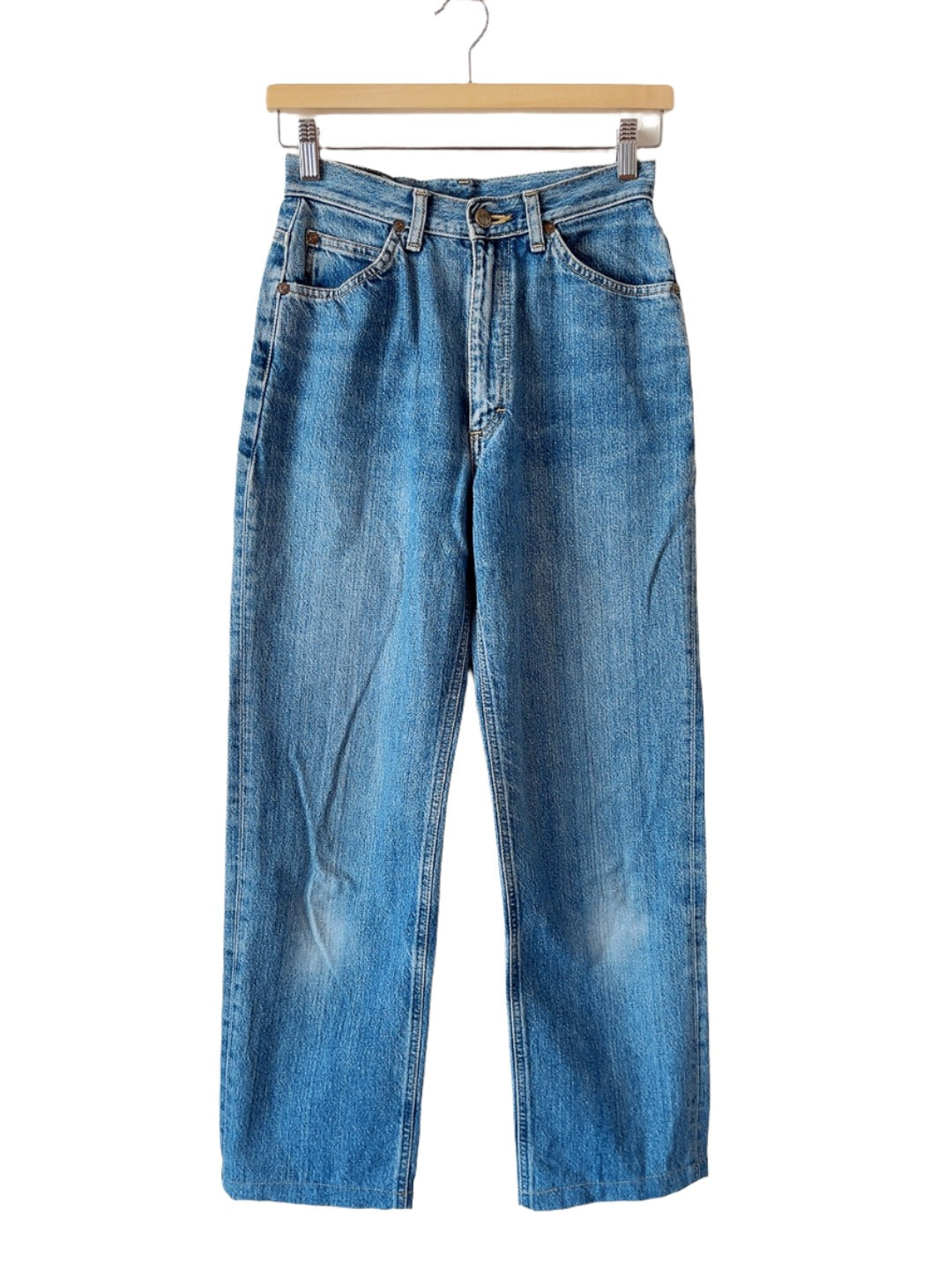 Lee × EDWIN 30×31 vintage blue jeans