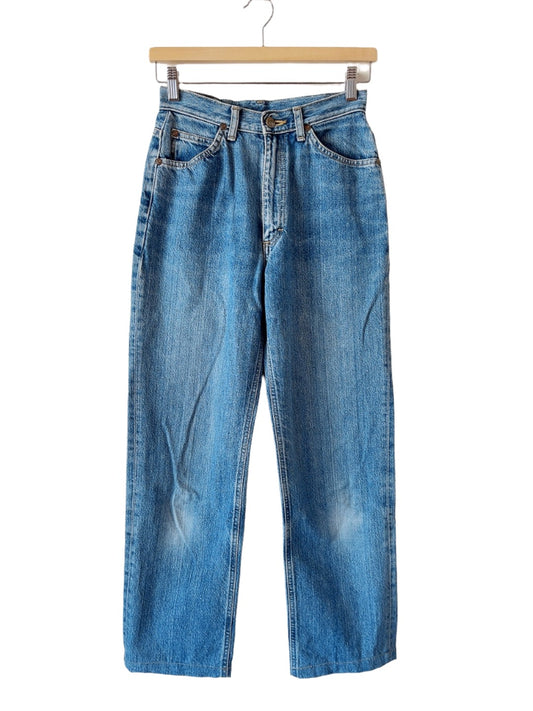 Lee × EDWIN 30×31 vintage blue jeans