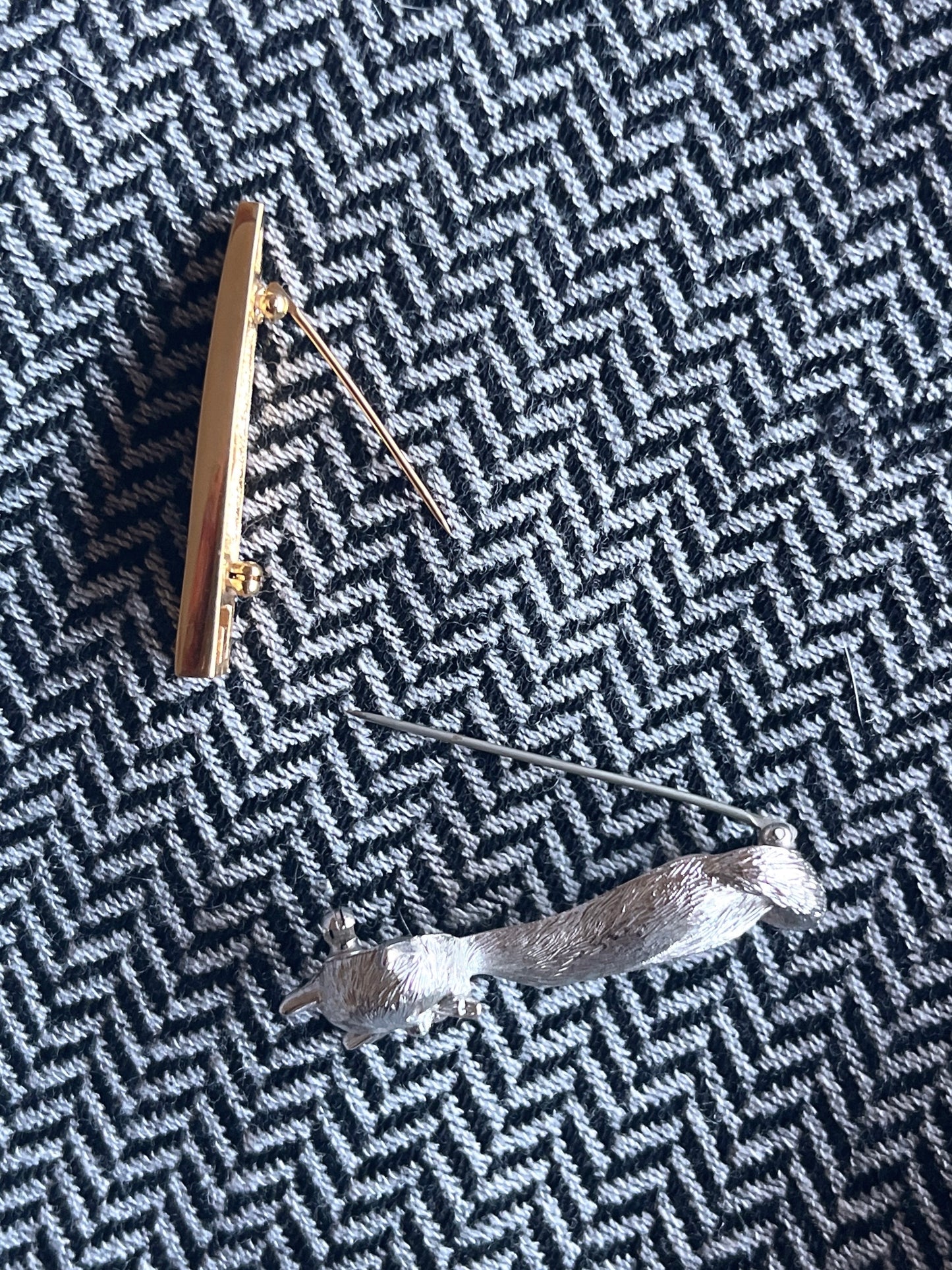 Givenchy 1979 logo brooch