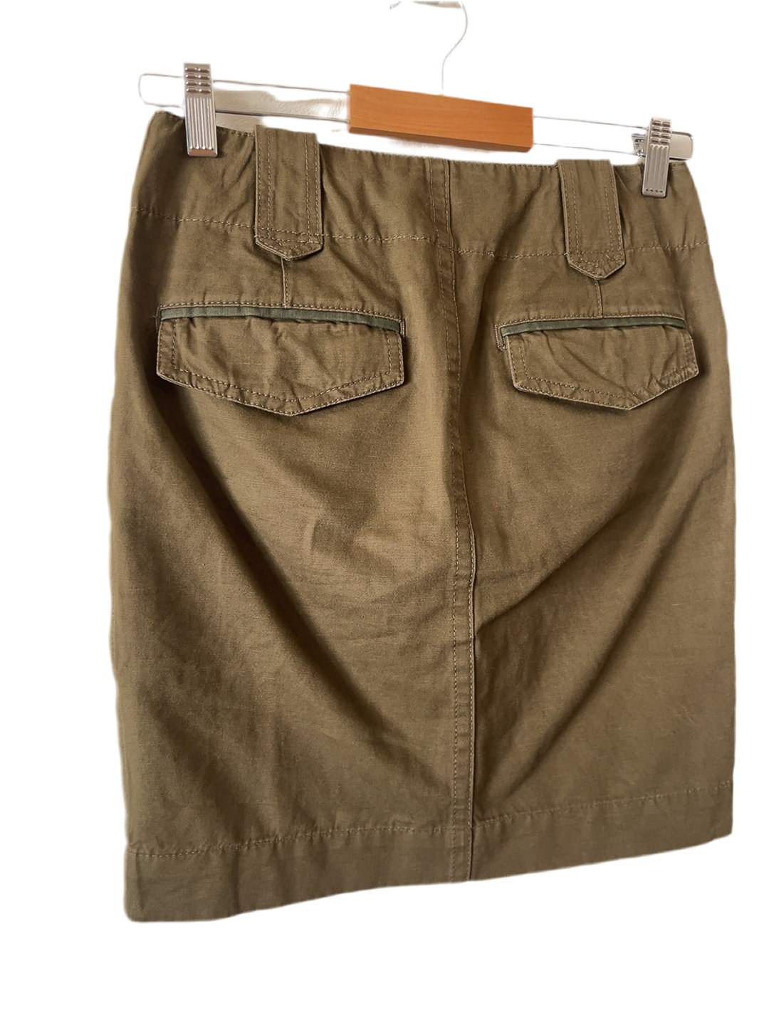 ISABEL MARANT khaki skirt
