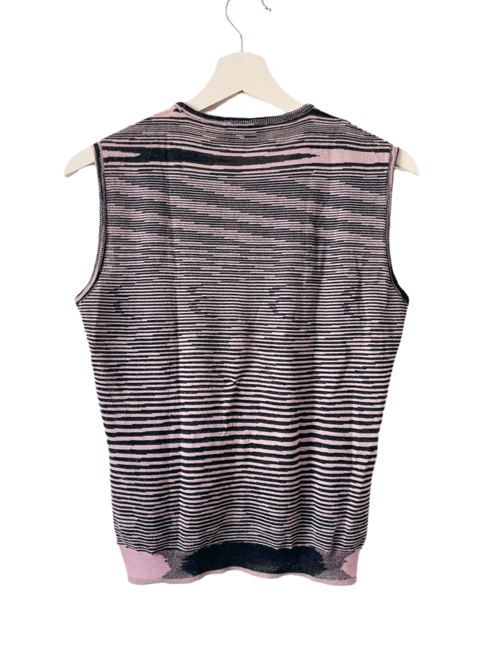 MISSONI vintage cashmere knit tank top