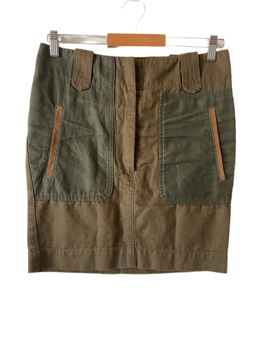 ISABEL MARANT khaki skirt