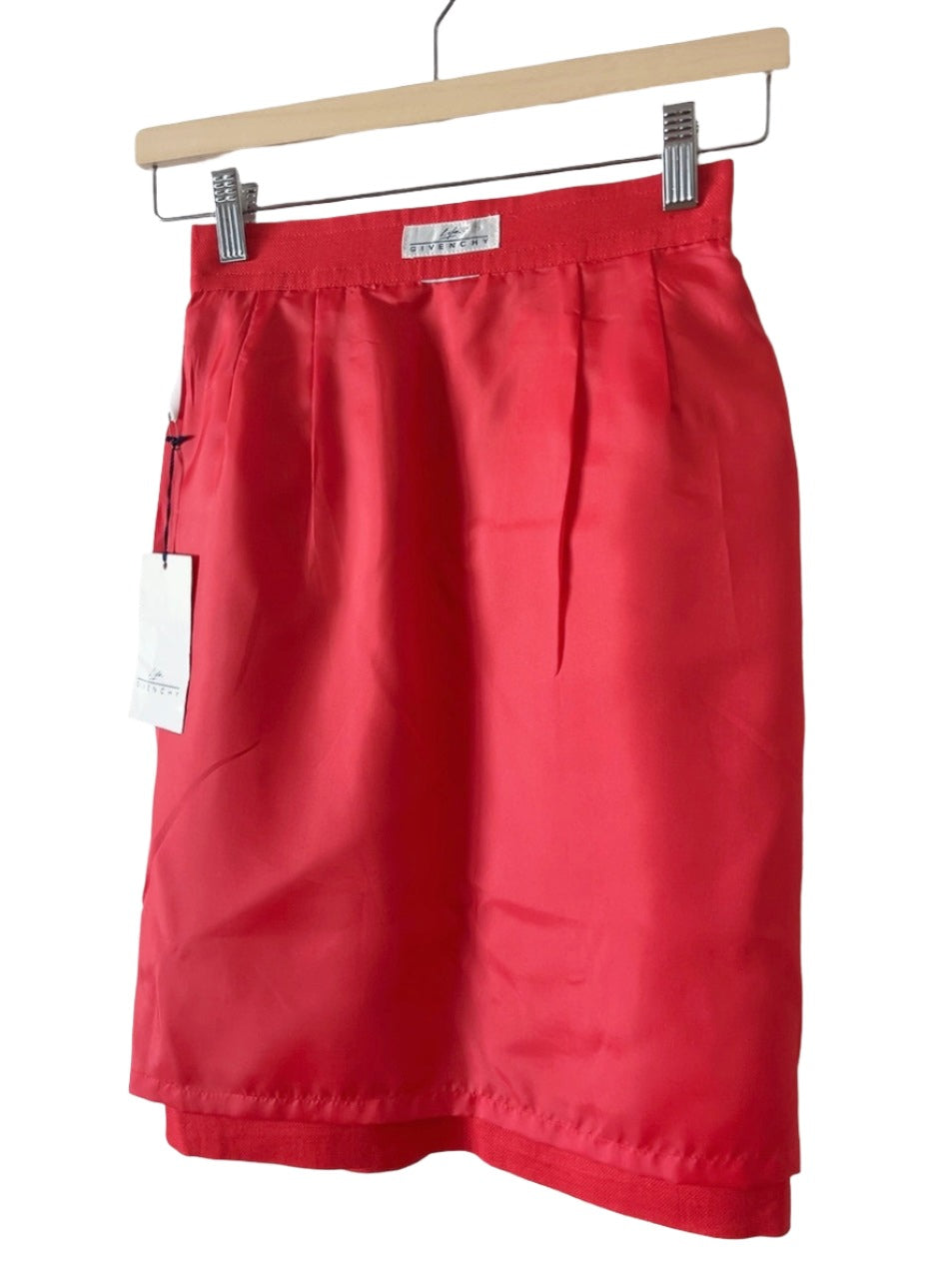GIVENCHY vintage dead stock linen skirt