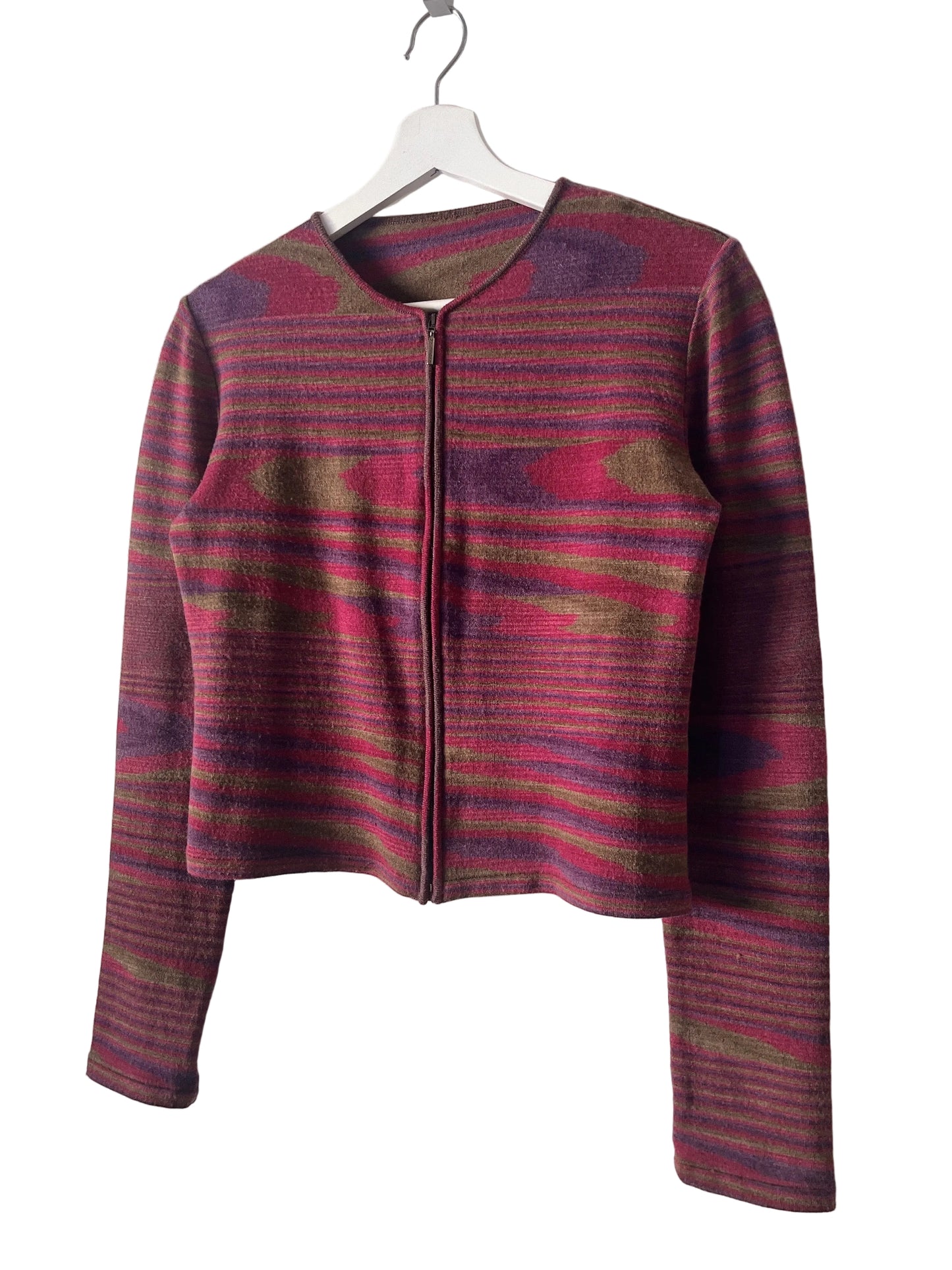 MISSONI zip-up knit tops