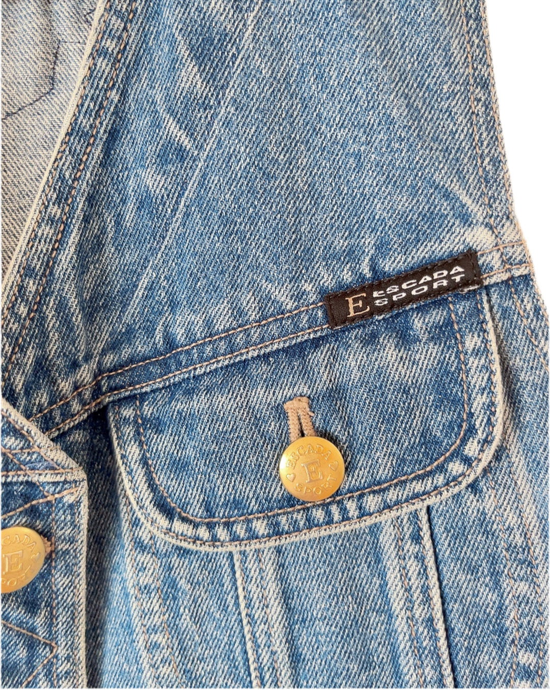 ESCADA SPORT vintage denim vest