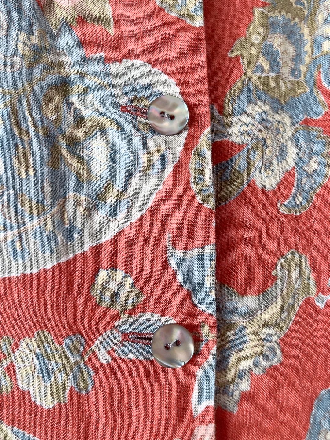 Burberrys 80s vintage linen shirt