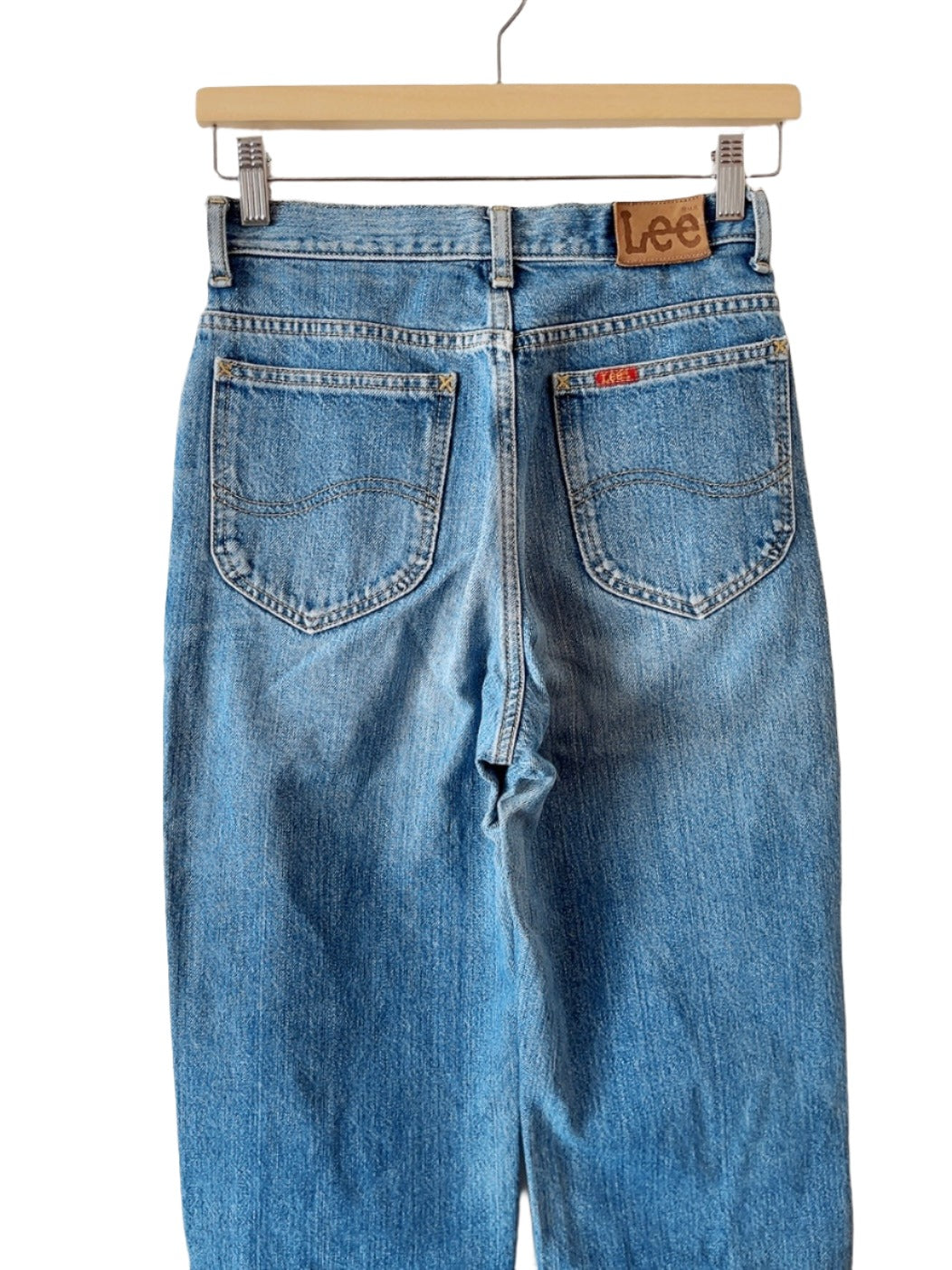 Lee × EDWIN 30×31 vintage blue jeans
