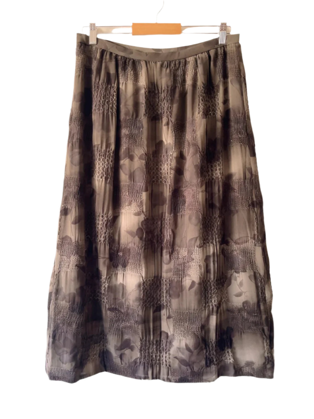 vintage blown long skirt