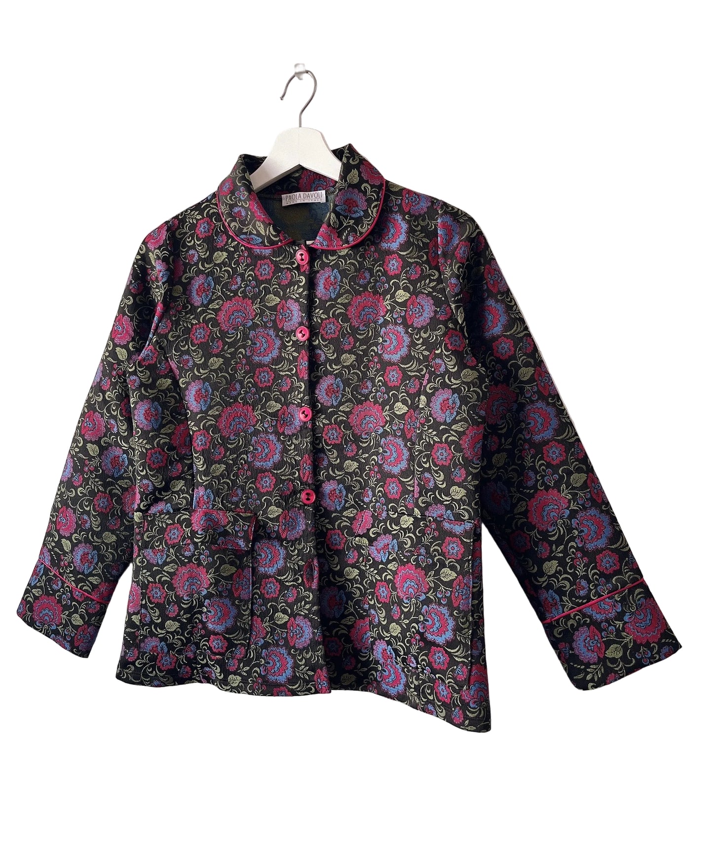 vintage jacquard jacket