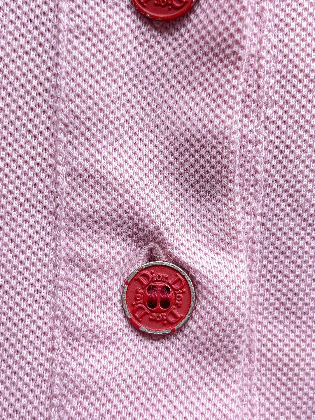 Christian Dior - Boutique Paris pink polo shirt