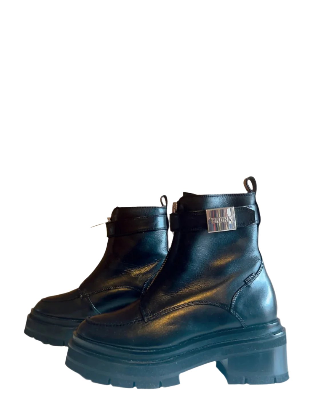 BRONX leather short boots