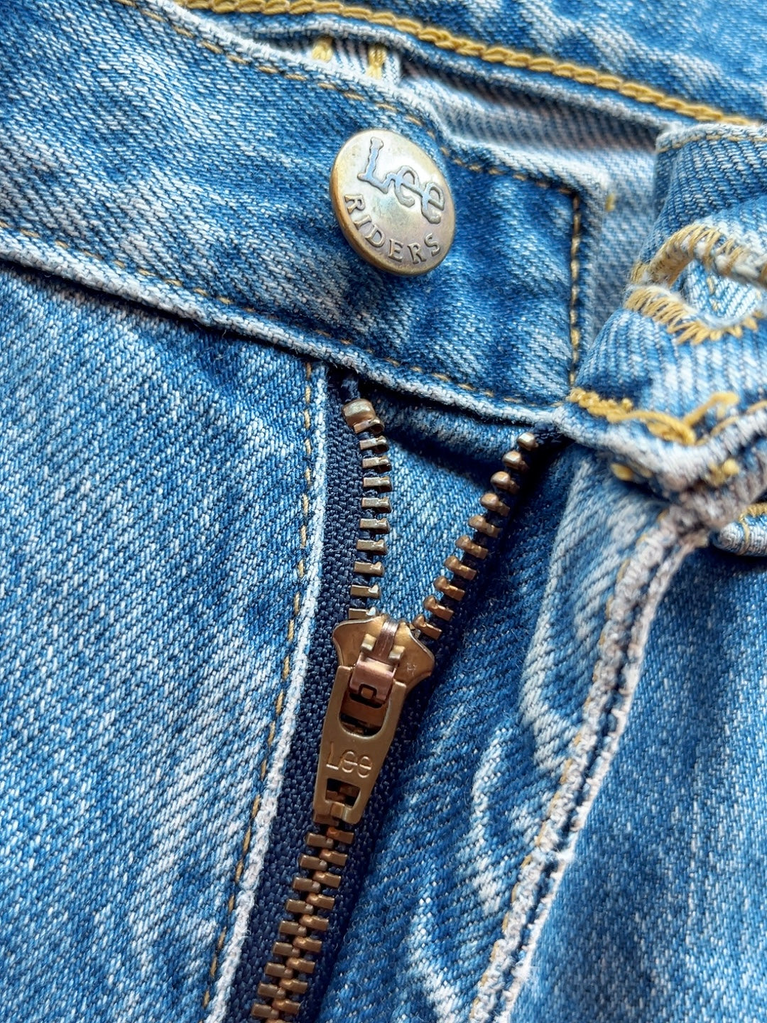 Lee × EDWIN 30×31 vintage blue jeans