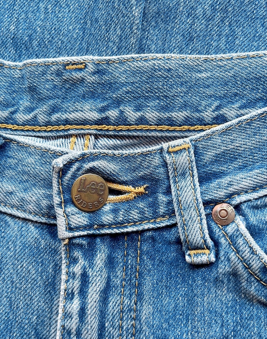 Lee × EDWIN 30×31 vintage blue jeans