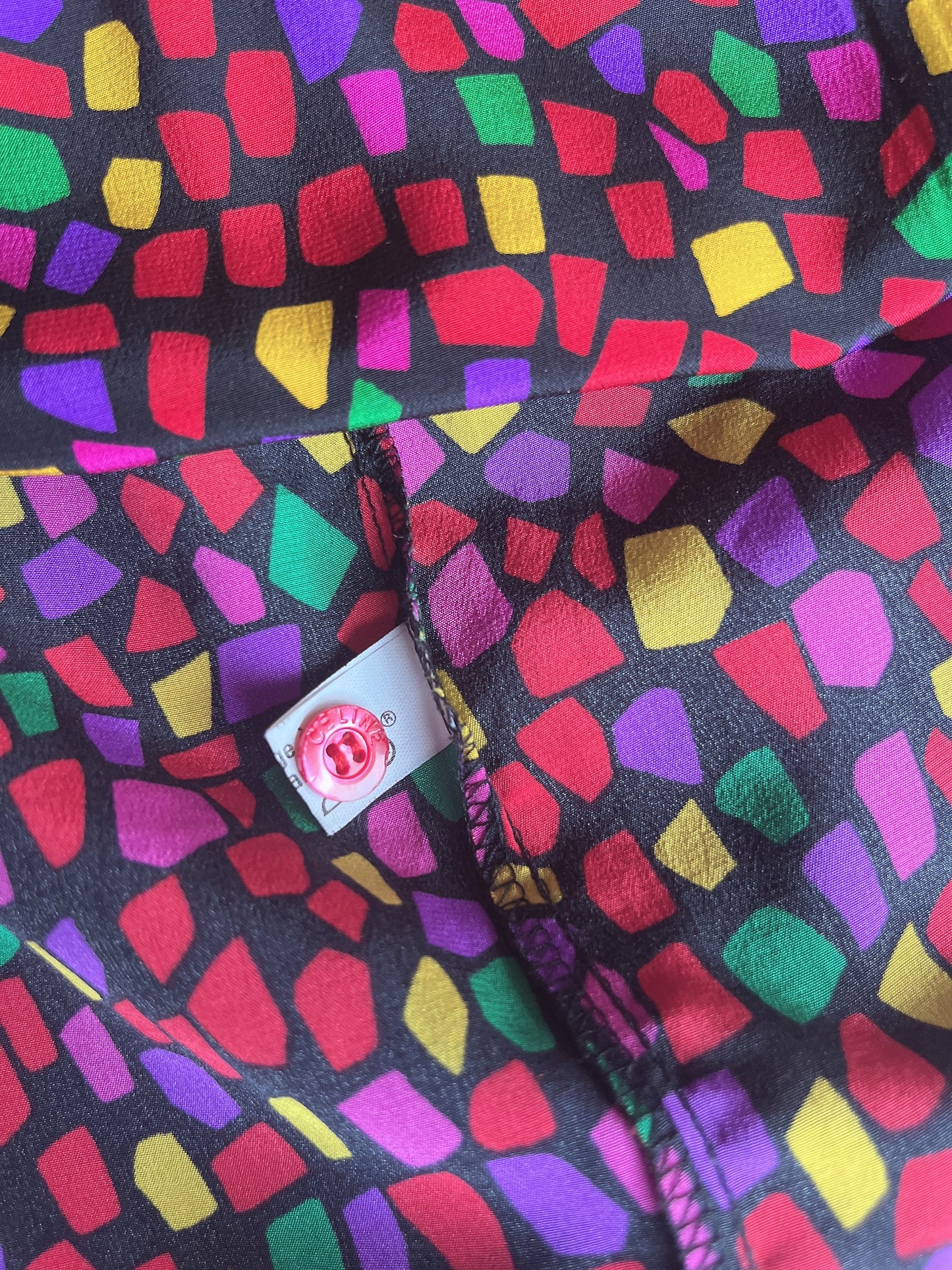 old Celine silk blouse