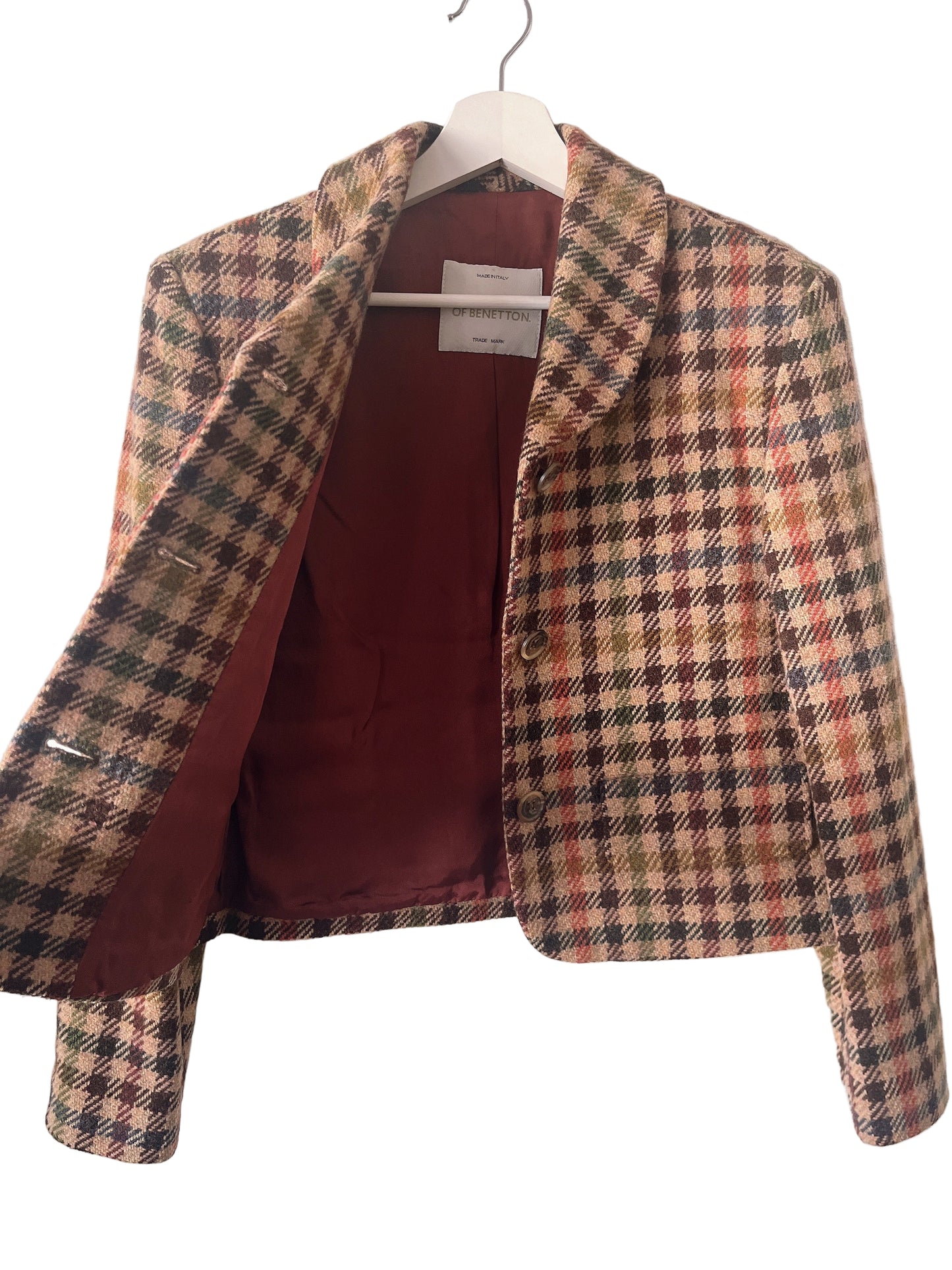 UNITED COLORS OF BENETTON tweed jacket
