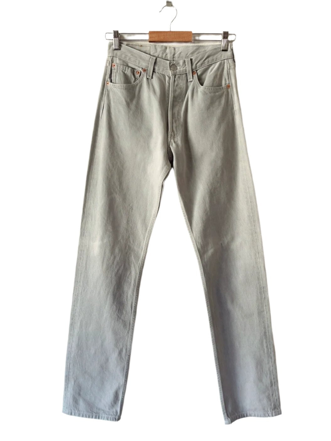 Levi’s 501 vintage gray denim