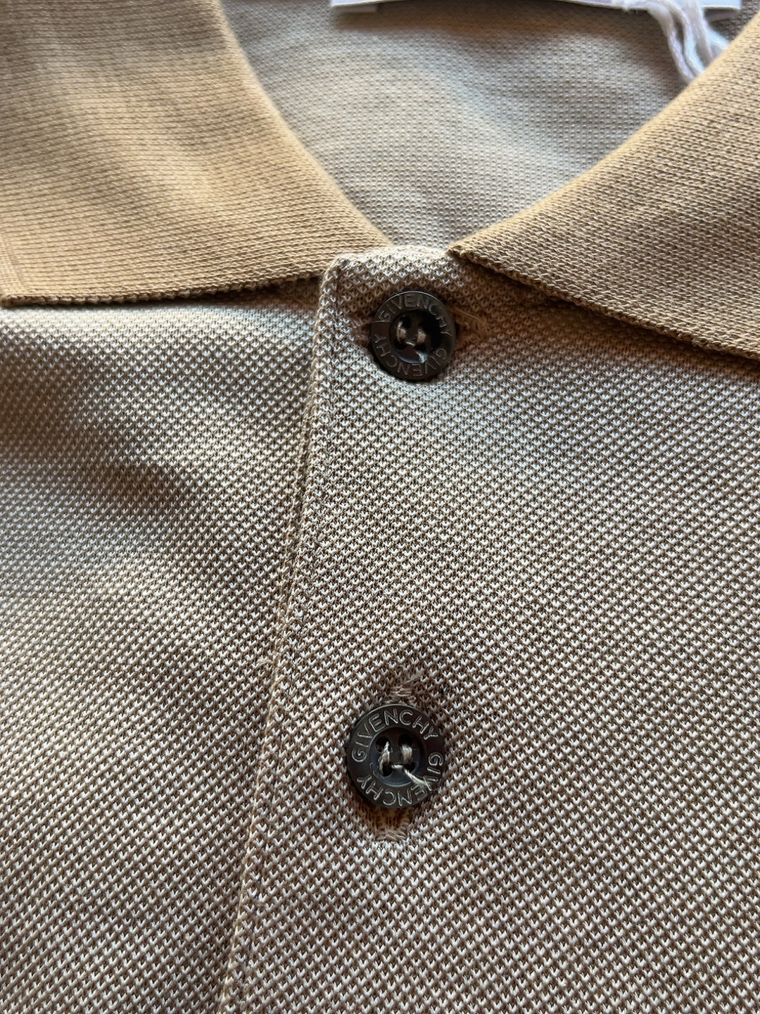 GIVENCHY 80s deadstock logo polo shirt