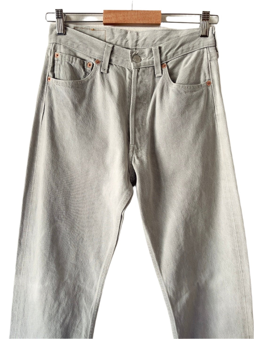 Levi’s 501 vintage gray denim