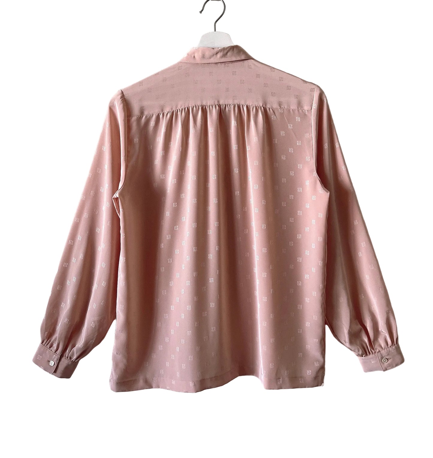 Pierre Balmain pink blouse