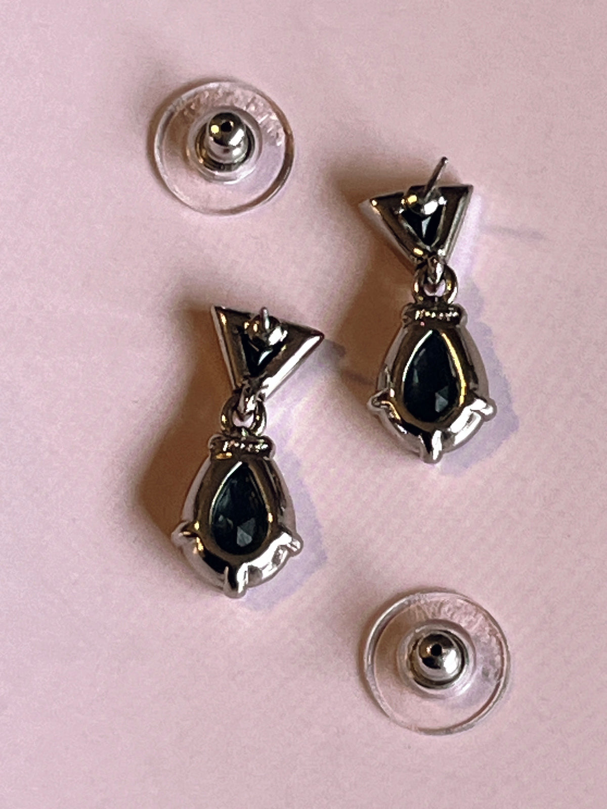 Monet stone earrings