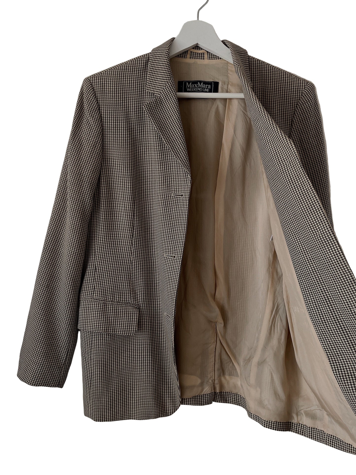 MaxMara WEEKEND LINE vintage glen check jacket