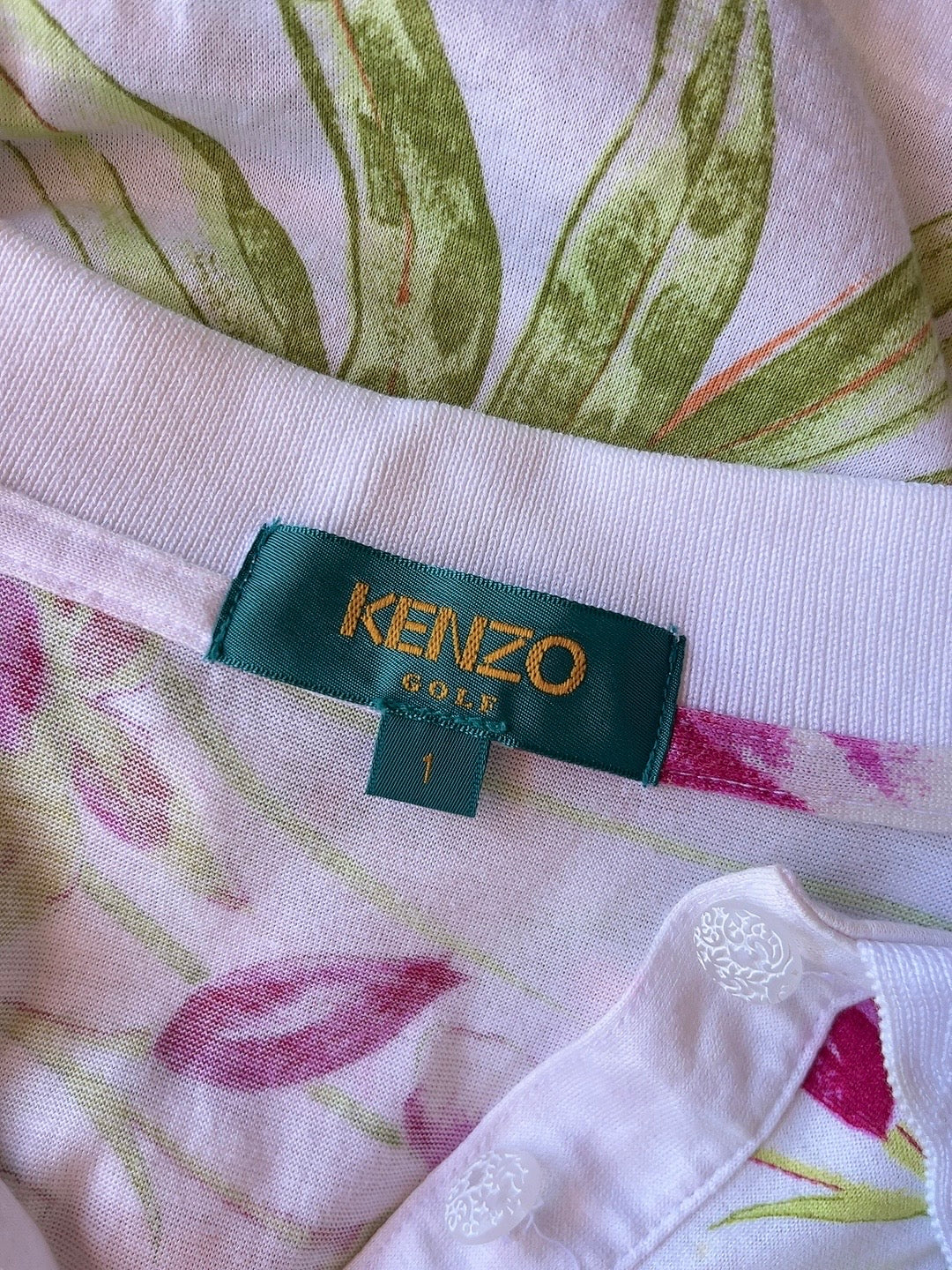 KENZO - GOLF vintage polo tops