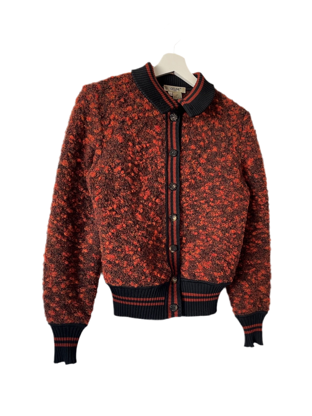 CELINE vintage knit blouson