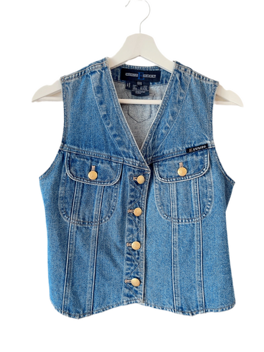 ESCADA SPORT vintage denim vest