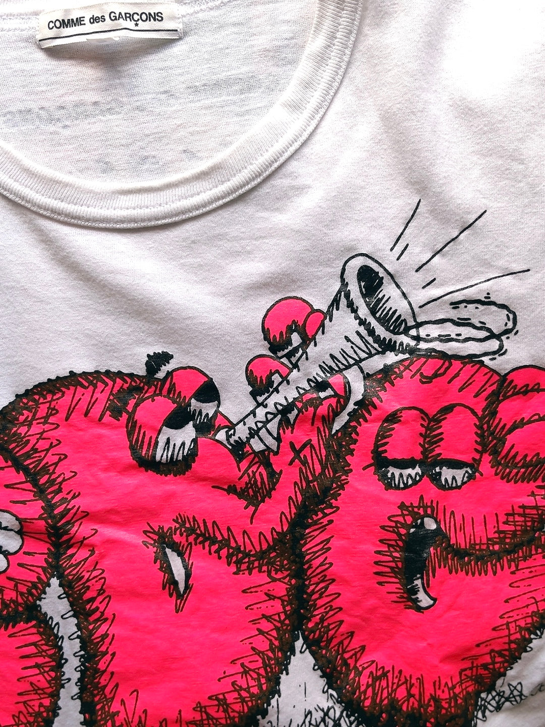 COMME des GARCONS × KAWS T-shirt