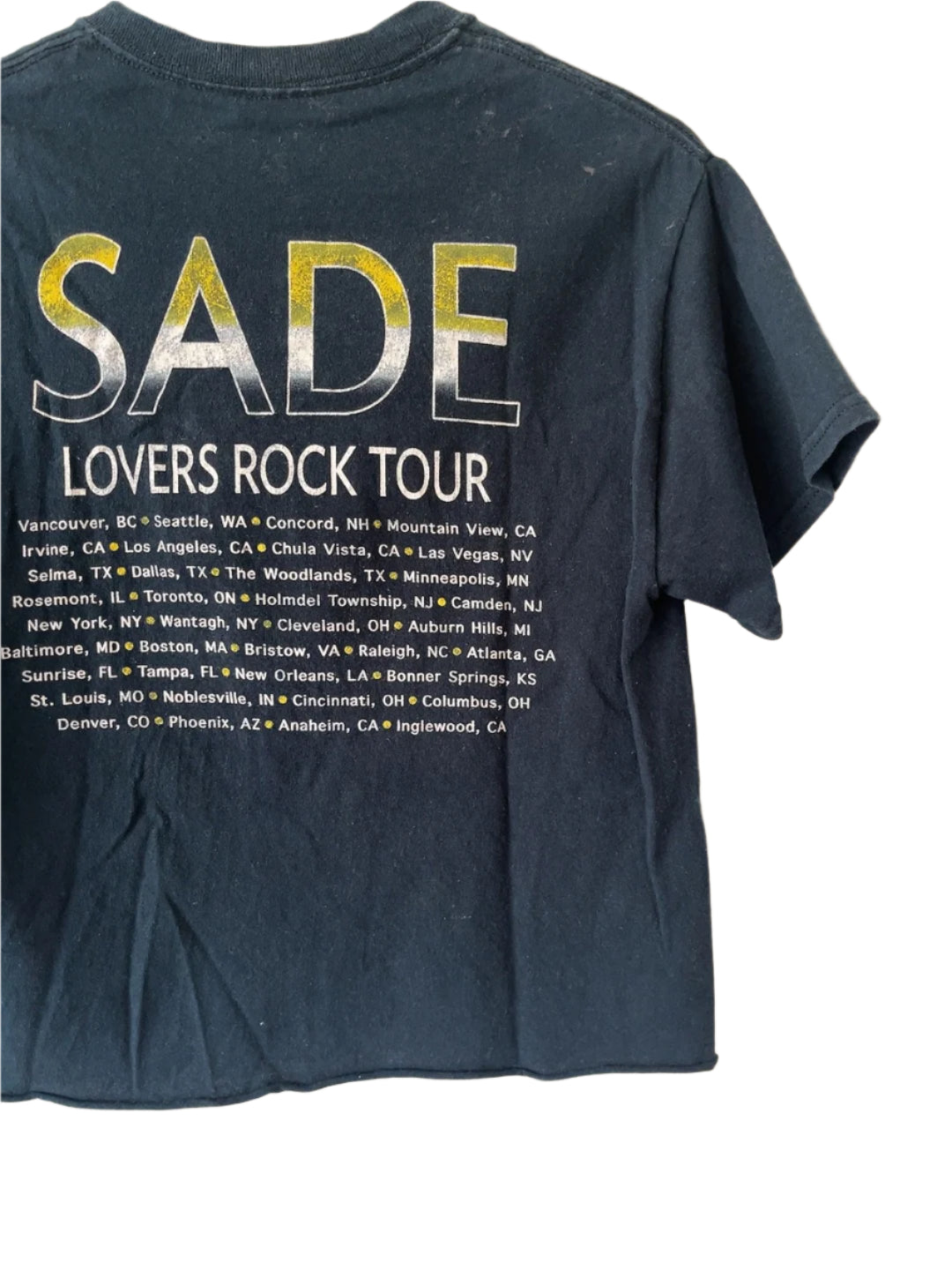 SADE vintage cut off T-shirt