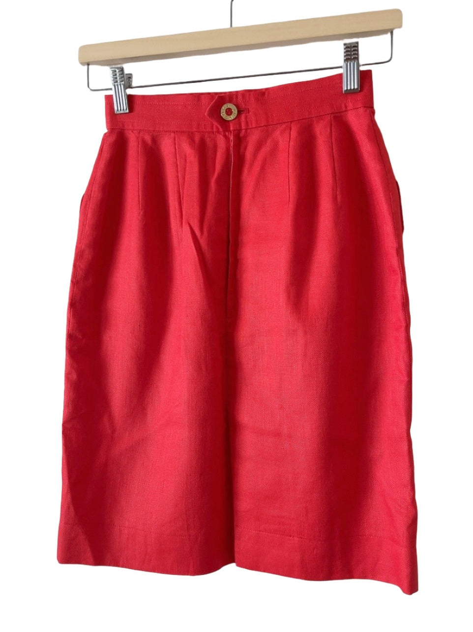 GIVENCHY vintage dead stock linen skirt