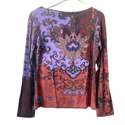 ETRO vintage pattern top