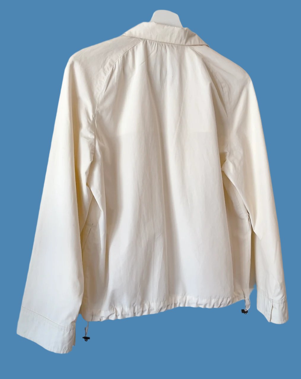 MaxMara - weekend line white cotton blouson