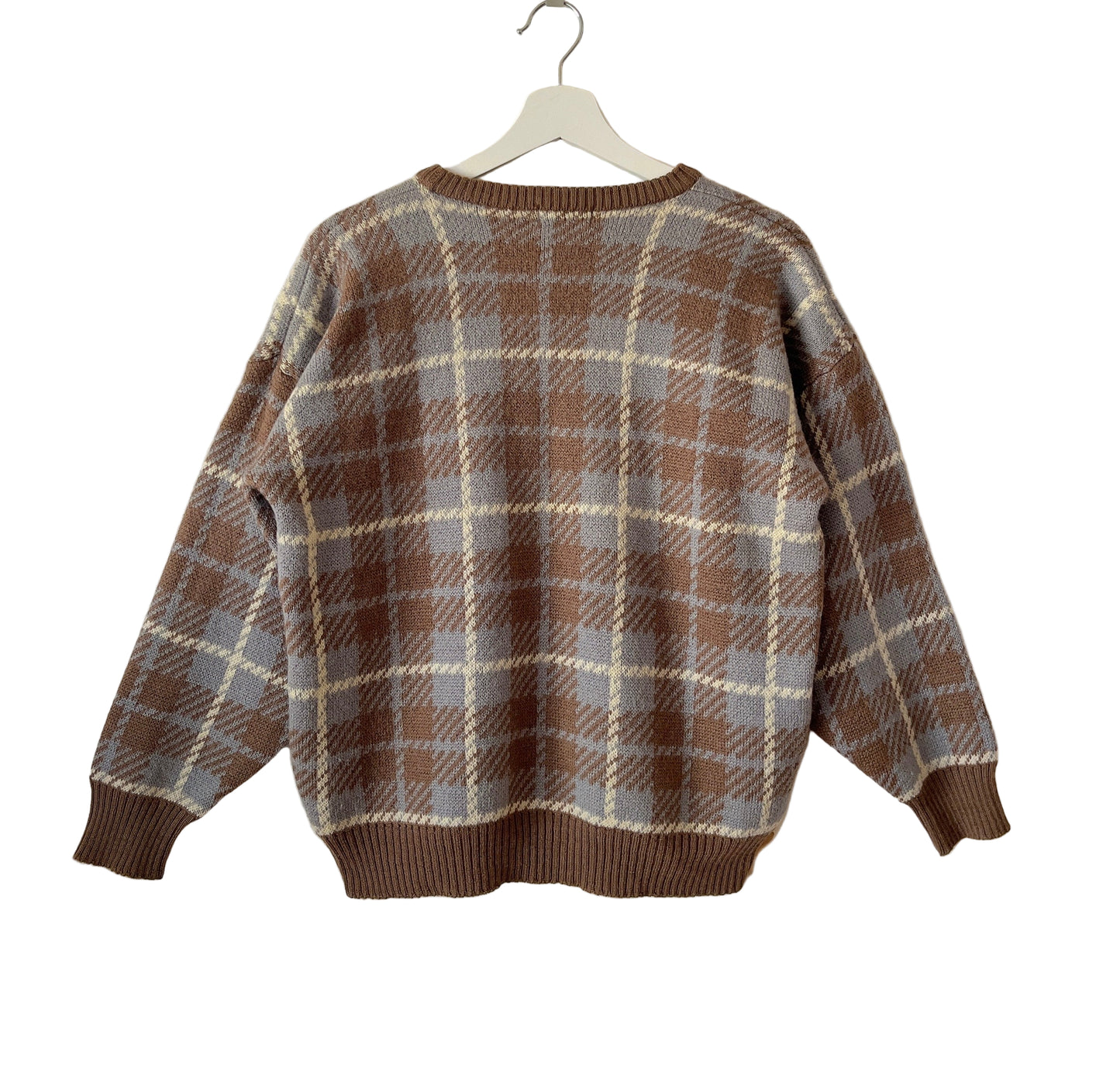 Aquascutum vintage check sweater