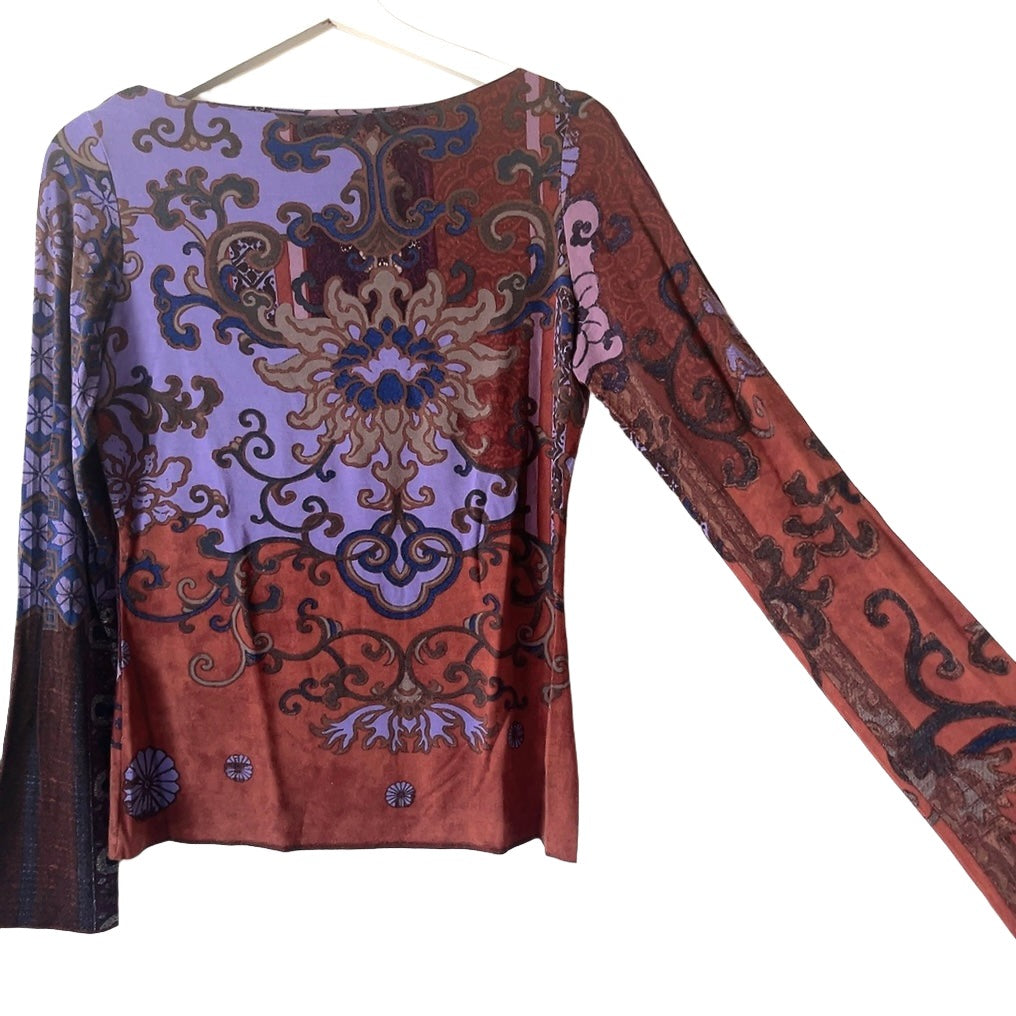 ETRO vintage pattern top