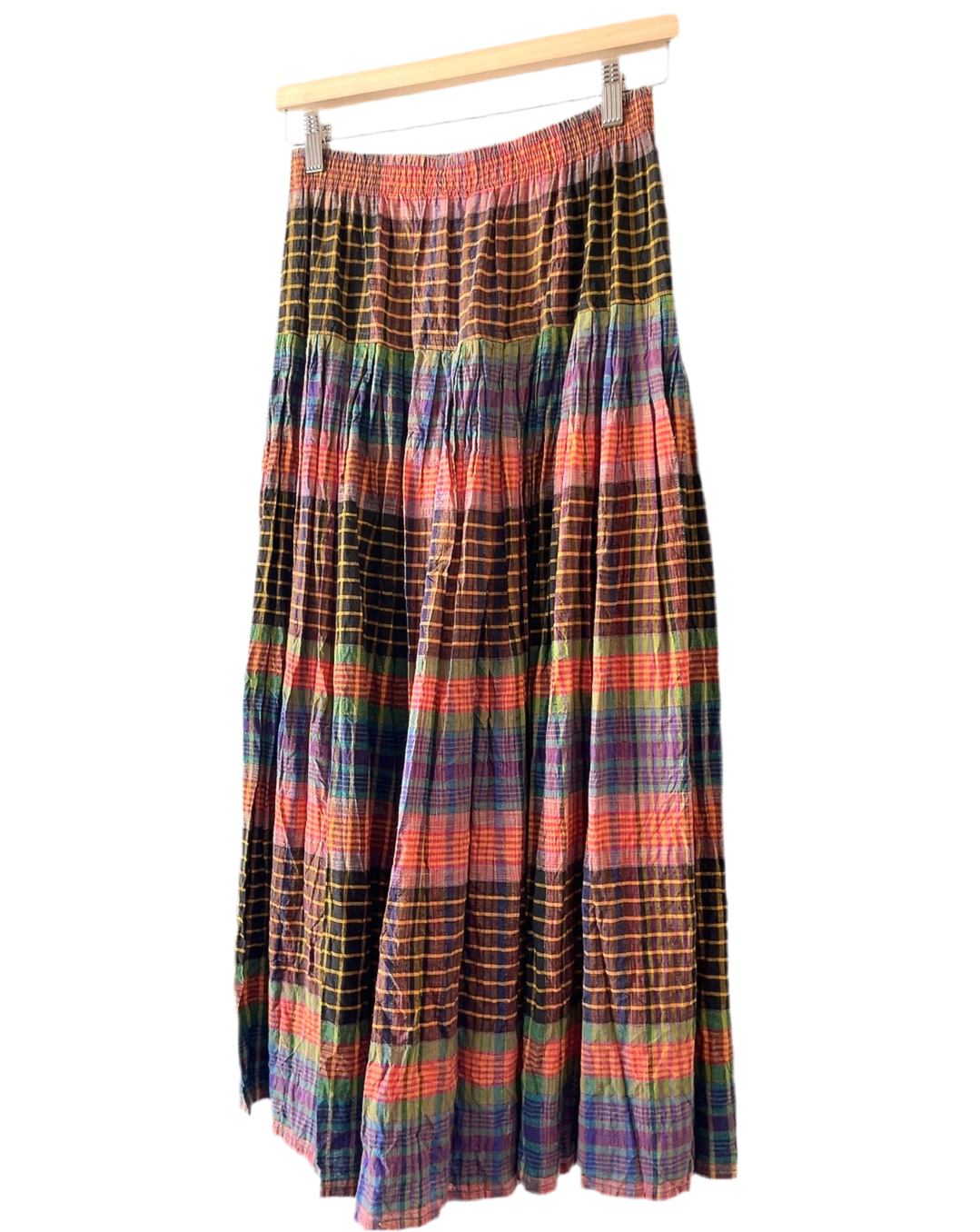 Liz sport cotton long flare skirt