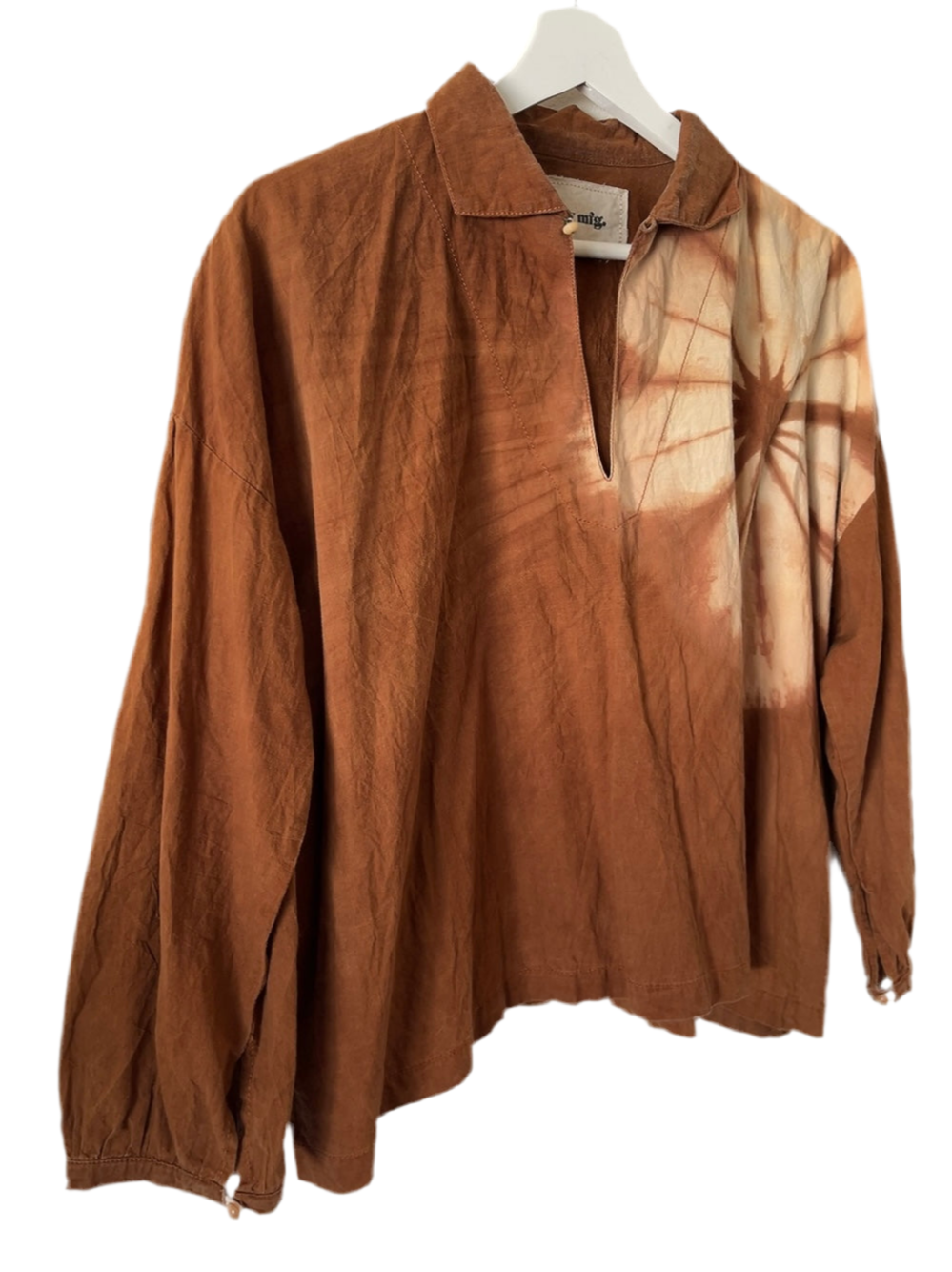 Story mfg. organic cotton top